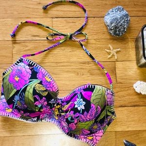 VS Floral Bikini Top